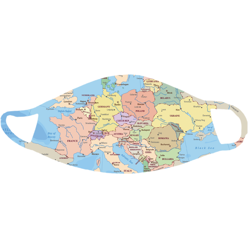 Map of Europe Face Mask - map-of-europe-face-mask Map of Europe Face Mask - map-of-europe-face-mask