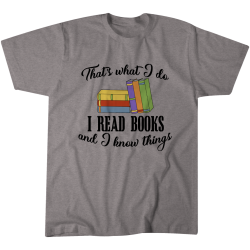 I Read Books Tshirt - 2