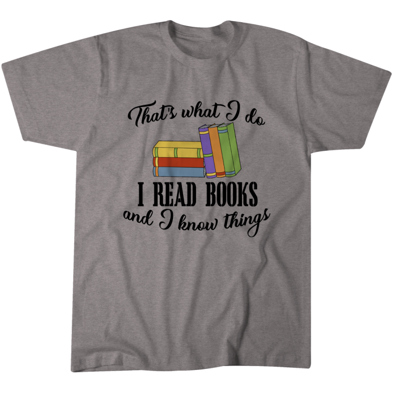 I Read Books Tshirt - 2